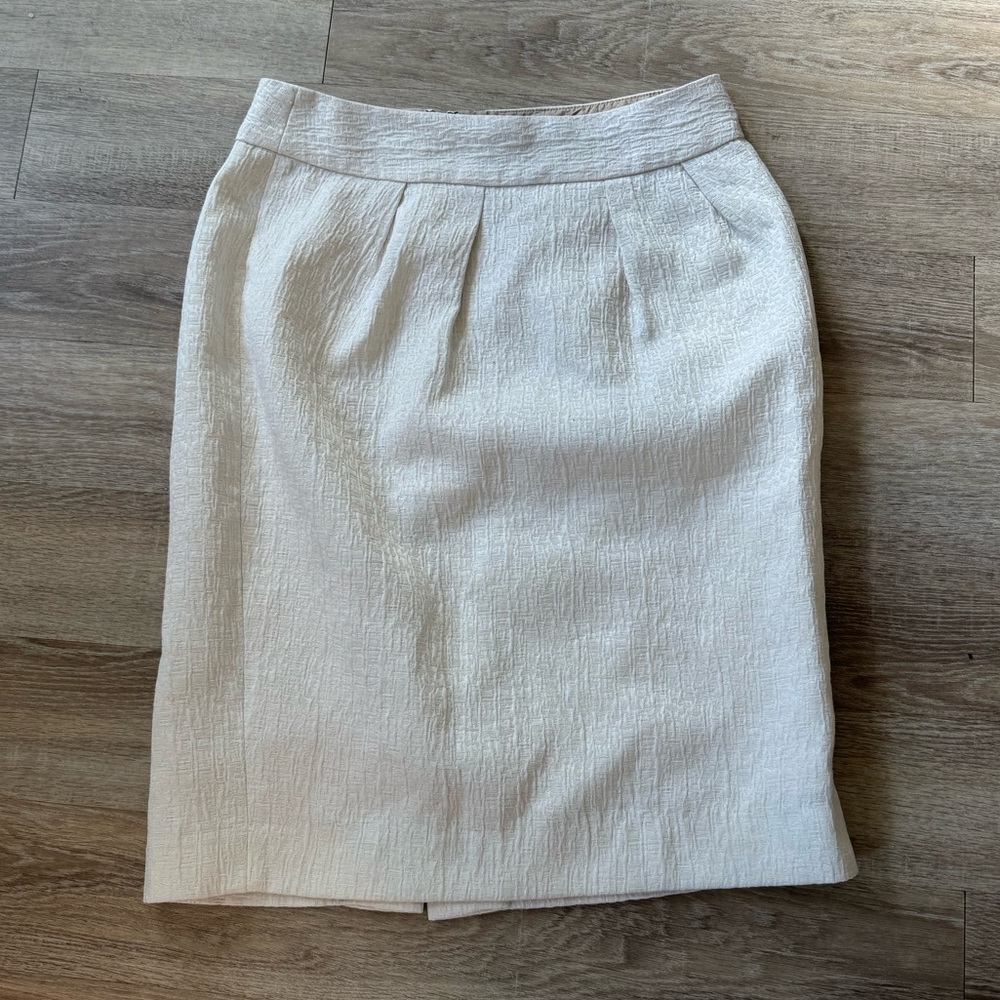 Banana republic textured business skirt